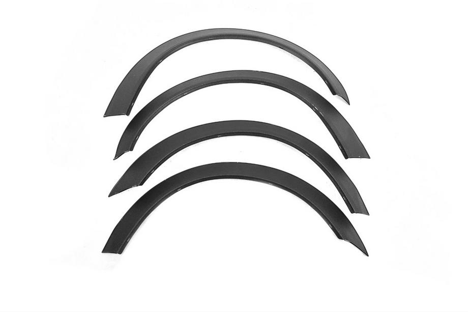 Opel Astra F 1991–1998 Wielkastverbreders (set van 4, zwart) Foto 2