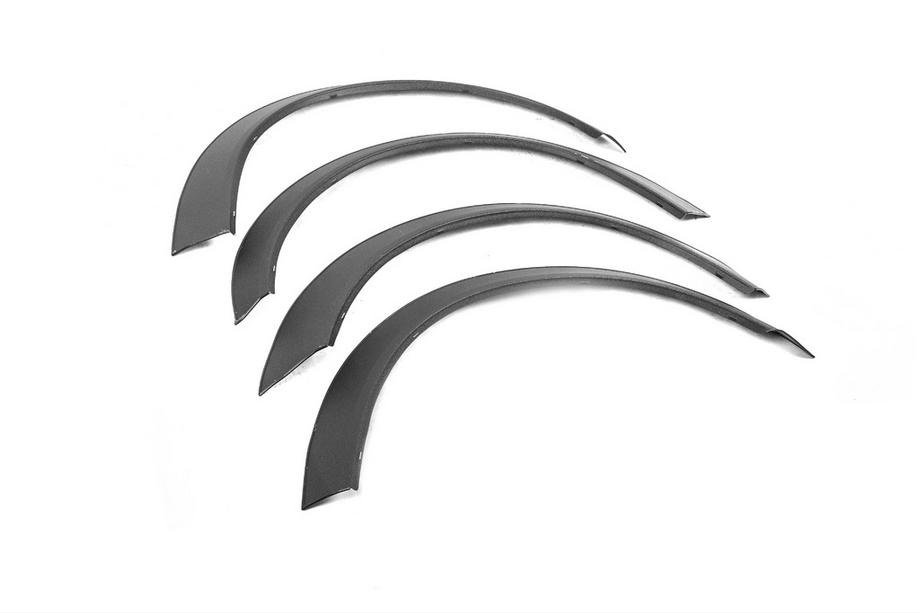 Opel Astra F 1991–1998 Wielkastverbreders (set van 4, zwart) Foto 3