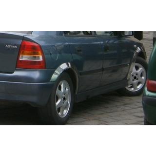 RVS wielkastlijsten (set van 4 stuks) Opel Astra G Classic 1998–2012 foto 2