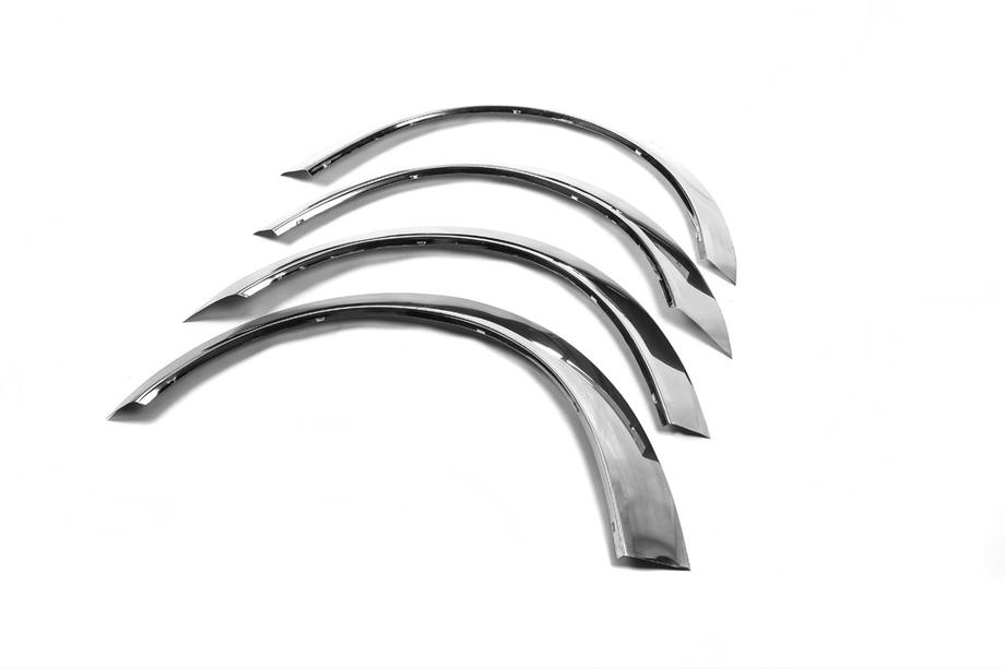 Opel Astra G Classic 1998–2012 RVS wielkastlijsten (set van 4 stuks) Foto 3