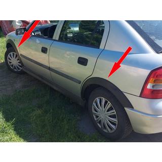 Wielkastverbreders (sedan/hatchback) (4 stuks, zwart)