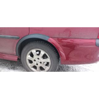 Wielkastverbreders (set van 4, zwart) Opel Vectra B 1995–2002 foto 4
