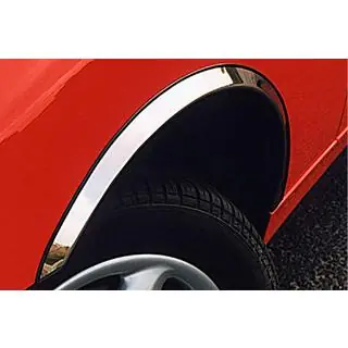 RVS wielkastlijsten (set van 4 stuks)