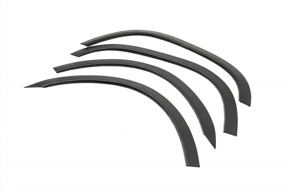 Peugeot Expert 1995–2007 Wielkastverbreders (1995-2003, 4 stuks, zwart, ABS) Foto 2