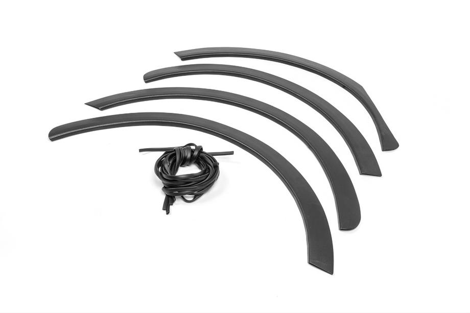 Renault Kangoo 1998–2008 Wielkastverbreders (set van 4, zwart) Foto 7