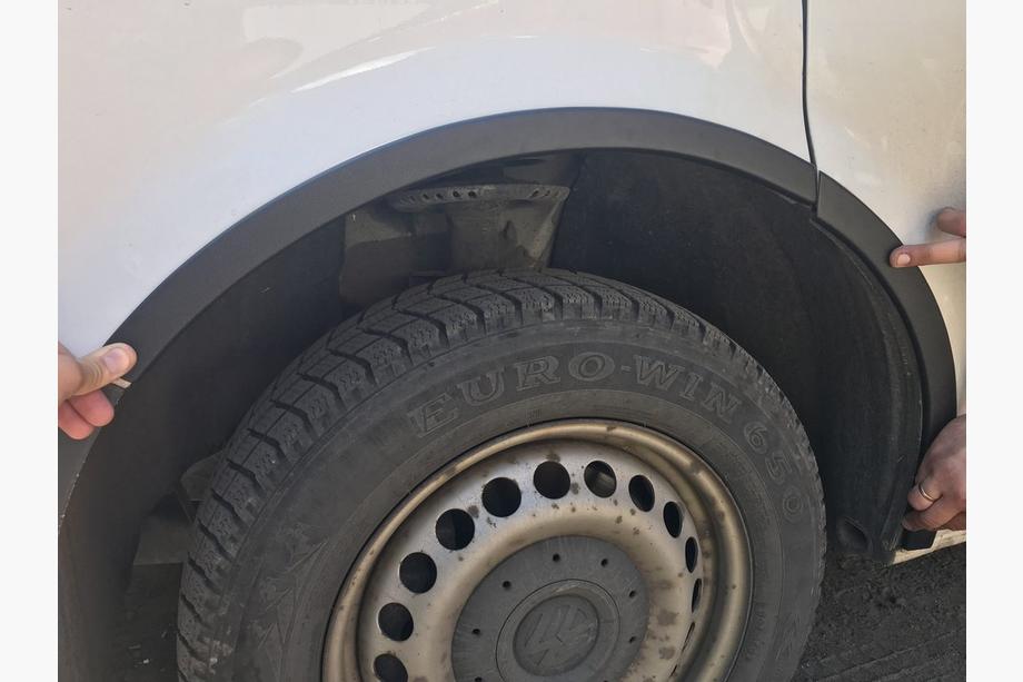 Volkswagen T5 Caravelle 2004–2010 Wielkastverbreders (6 stuks, ABS) Foto 6