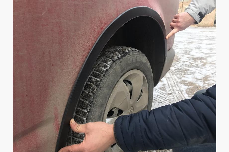 Volkswagen T5 Caravelle 2004–2010 Wielkastverbreders (6 stuks, ABS) Foto 4