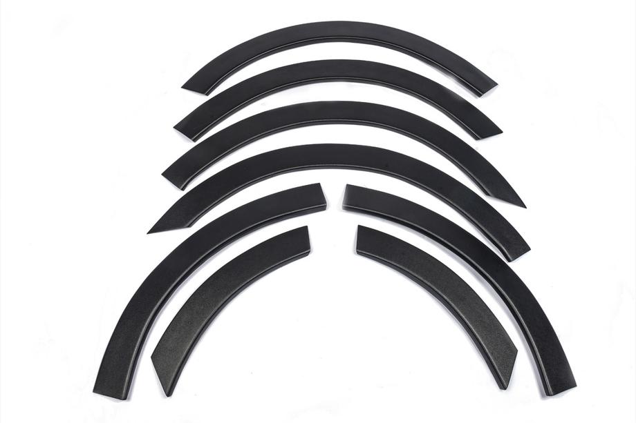 Renault Megane II 2004–2009 Wielkastverbreders (set van 4, zwart) SW, ABS-kunststof Image
