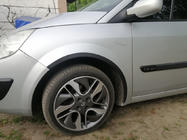 Renault Scenic/Grand 2003–2009 Wielkastverbreders (set van 4, zwart) foto 1