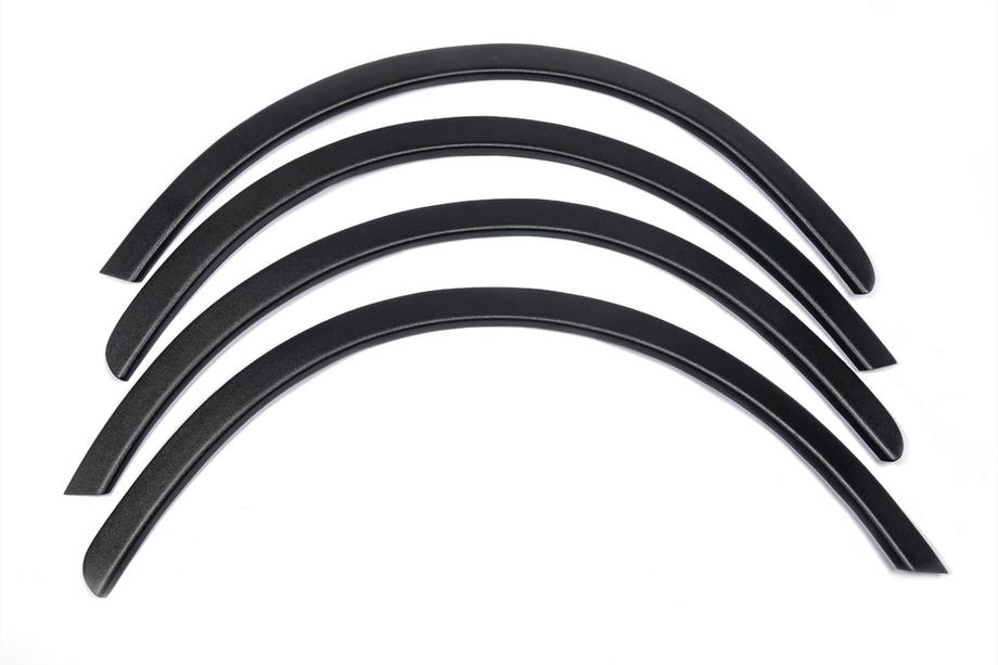 Skoda Fabia 2000–2007 Wielkastverbreders (set van 4, zwart) Metaal Image