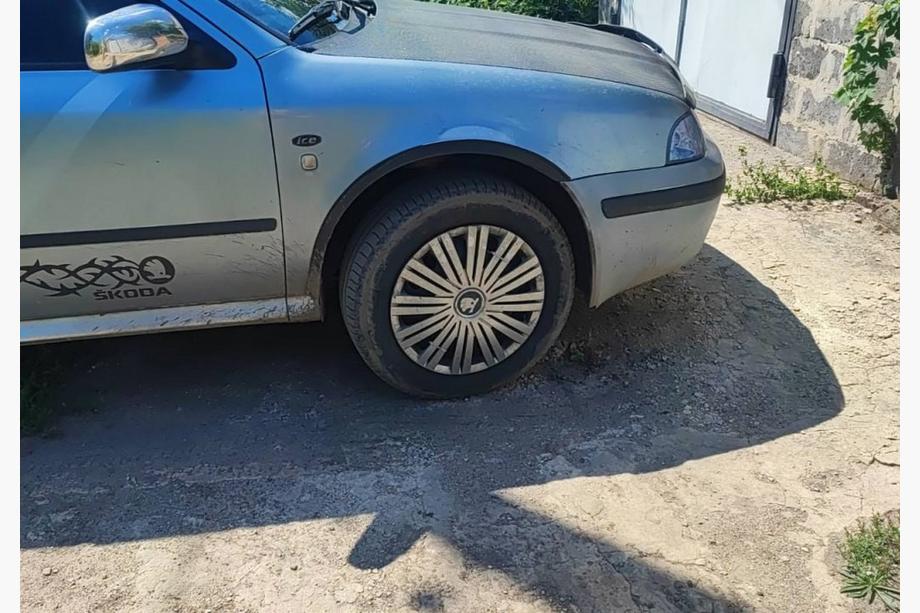Skoda Octavia I Tour A4 1996–2010 Wielkastverbreders (set van 4, zwart) ABS-kunststof Foto 5