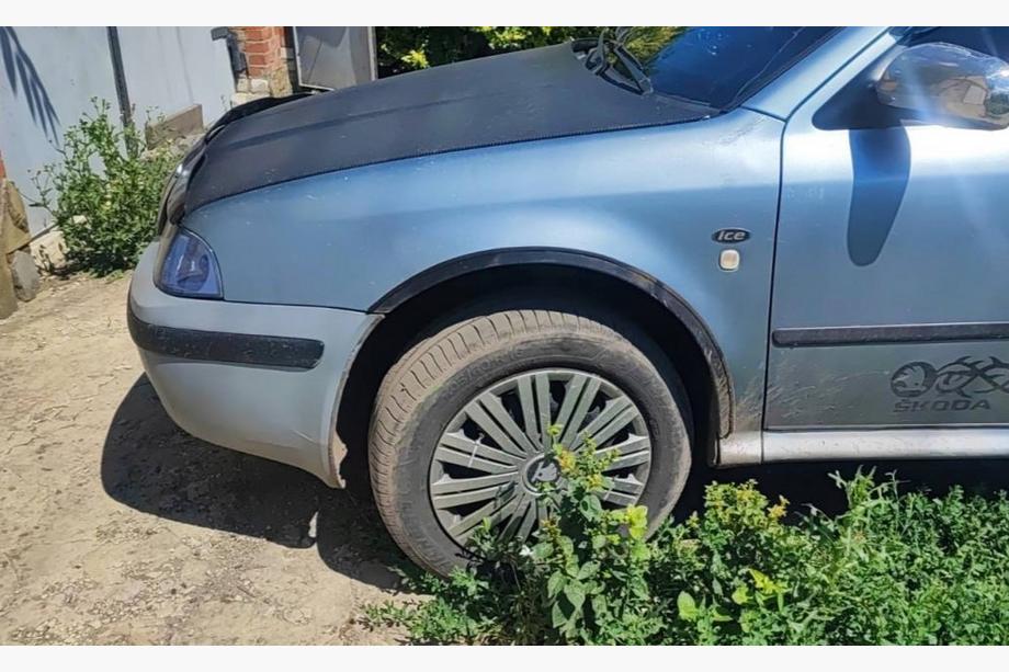 Skoda Octavia I Tour A4 1996–2010 Wielkastverbreders (set van 4, zwart) Image