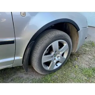 Wielkastverbreders (set van 4, zwart) Skoda Superb 2001–2009 foto 4