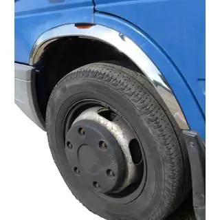 RVS wielkastlijsten (set van 4 stuks) foto 3