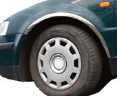 Volkswagen Passat B5 1997–2005 RVS wielkastlijsten (set van 4 stuks) Sedan, 1996-2000 foto 2