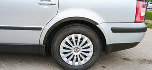 Volkswagen Passat B5 1997–2005 Wielkastverbreders (set van 4, zwart) Stationwagen, 2000-2006, metaal foto 6