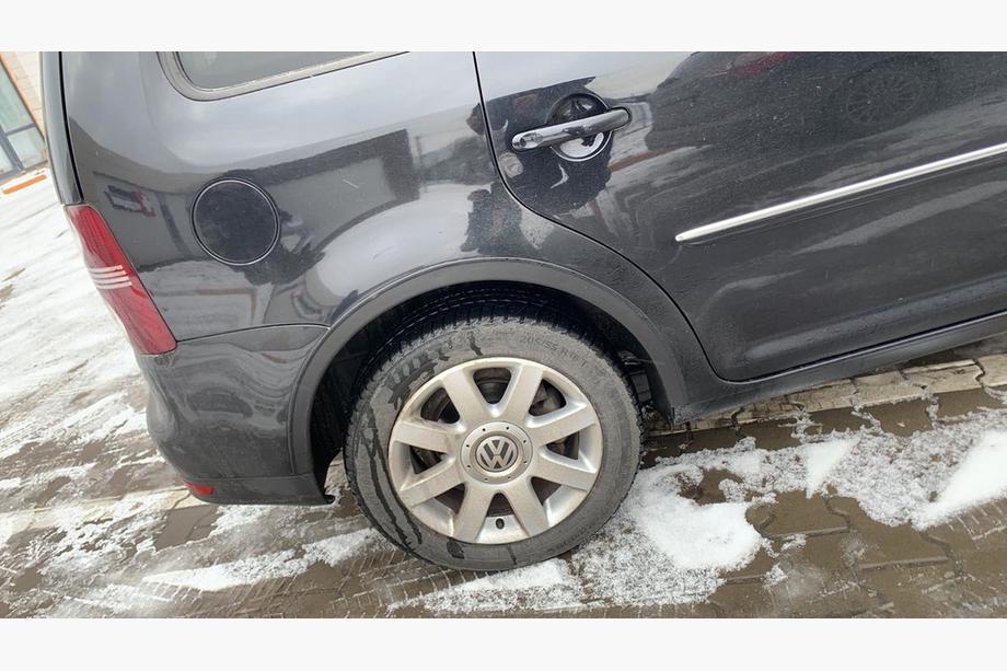 Volkswagen Touran 2003–2010 Wielkastverbreders (set van 4, zwart) 2006-2010, kunststof Foto 6
