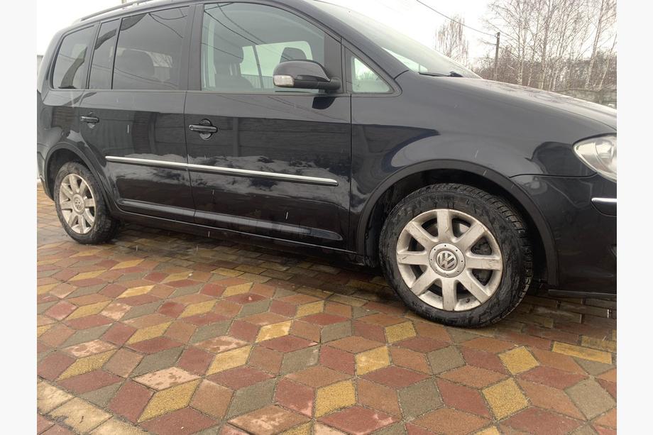 Volkswagen Touran 2003–2010 Wielkastverbreders (set van 4, zwart) 2006-2010, kunststof Foto 8