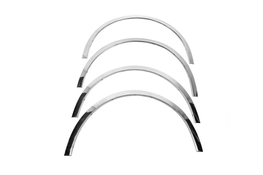 Volkswagen Touran 2003–2010 RVS wielkastlijsten (set van 4 stuks) 2003-2006 Foto 2