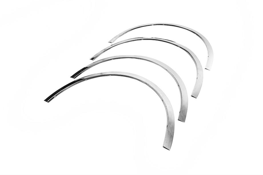 Volkswagen Touran 2003–2010 RVS wielkastlijsten (set van 4 stuks) 2003-2006 Foto 3