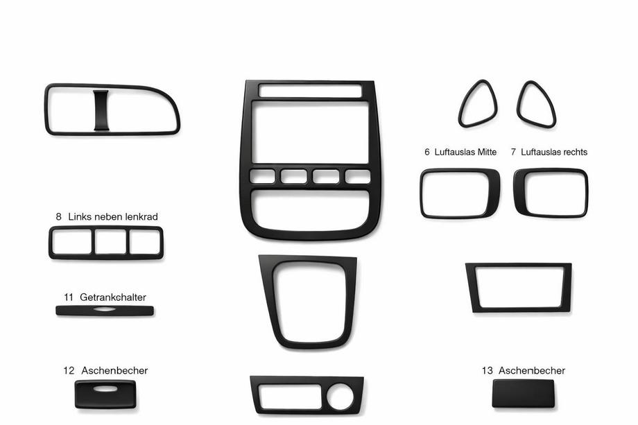 Kia Clarus 1996–2001 Dashboard sierlijsten Image