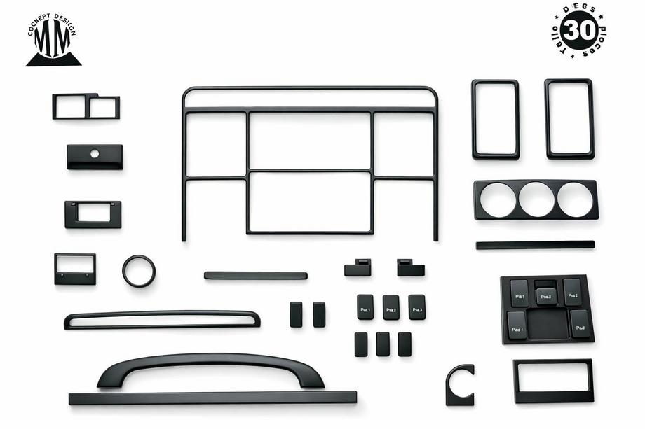 Land Rover Discovery I 1989–1999 Dashboard sierlijsten Image