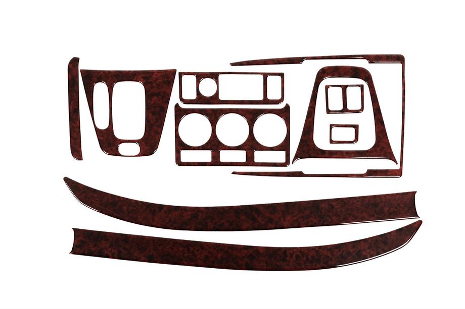 Land Rover Freelander I 1997–2006 Dashboard sierlijsten (2000-2003, 10-delig) Aluminium Image