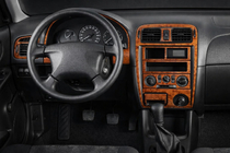 Mazda 626 1979–2002 Dashboard sierlijsten Aluminium foto 1