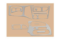 Mitsubishi Colt 1996–2004 Dashboard sierlijsten Aluminium foto 2