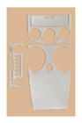 Mitsubishi Colt 2004–2012 Dashboard sierlijsten (2004-2007) foto 2