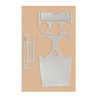 Dashboard sierlijsten (2004-2007) Mitsubishi Colt 2004–2012 foto 2