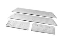 Volkswagen T5 Multivan 2003–2010 RVS interieur instaplijsten (OmsaLine) 4-deurs, OmsaLine - Italiaans roestvrij staal foto 2
