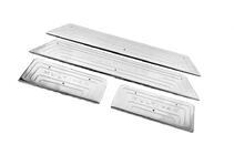 Volkswagen T5 Multivan 2003–2010 RVS interieur instaplijsten (OmsaLine) 4-deurs, OmsaLine - Italiaans roestvrij staal foto 6