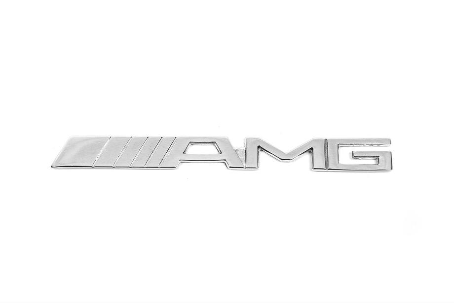 Mercedes-Benz AMG embleem (15 cm, roestvrij staal) Foto 2