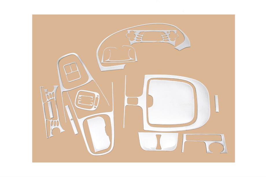Nissan Almera N16 2000–2006 Dashboard sierpanelen (00-03) Carbonlook Image