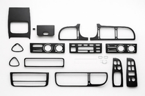 Peugeot 406 1995–2004 Dashboardpanelen (Meric, 1995-1999) Aluminium foto 1