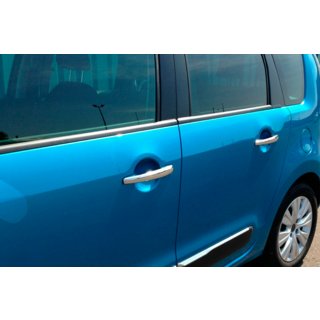 RVS deurgreep covers (4 stuks) Citroen C-3 Picasso 2010–2017 foto 2
