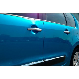 RVS deurgreep covers (4 stuks) Citroen C-3 Picasso 2010–2017 foto 3