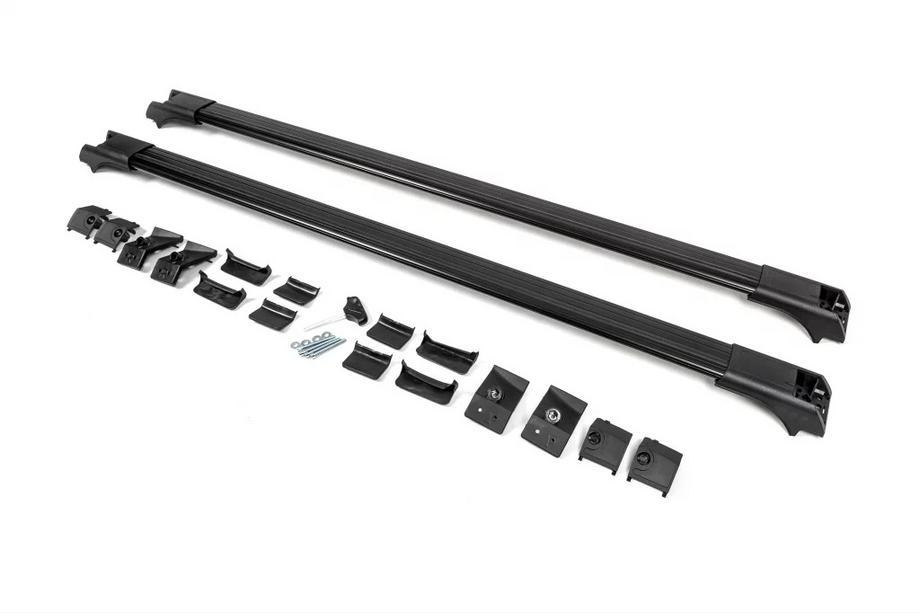 Chevrolet Spark 2009–2015 Dwarsdragers voor dakrails zonder slot (2 stuks) Zwart Foto 8