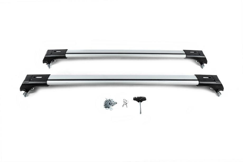 Jeep Compass 2016– Dwarsdragers voor geïntegreerde dakrails Skybar SPECIAL (2 stuks) Grijs Foto 9