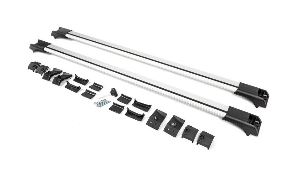 VAZ 2108-2109 1984–2011 Dwarsdragers voor dakrails zonder slot (2 stuks) Grijs Foto 4