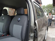Dacia Logan II 2013–2022 Autostoelhoezen (stoffen, Classik) foto 5