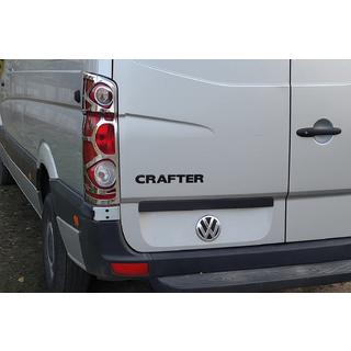 Achterlichtcovers (2 stuks, RVS) Volkswagen Crafter 2006–2016 foto 1