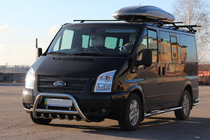 Ford Transit 2000–2014 Bullbar WT003 (2006-2014, RVS) foto 4