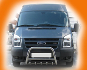 Ford Transit 2000–2014 Bullbar WT003 (2006-2014, RVS) foto 5