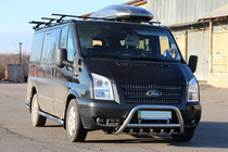 Ford Transit 2000–2014 Bullbar WT003 (2006-2014, RVS) foto 2