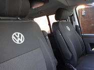 Volkswagen T5 2010–2015 Autostoelhoezen (kunstleer↗stof, Premium) foto 9