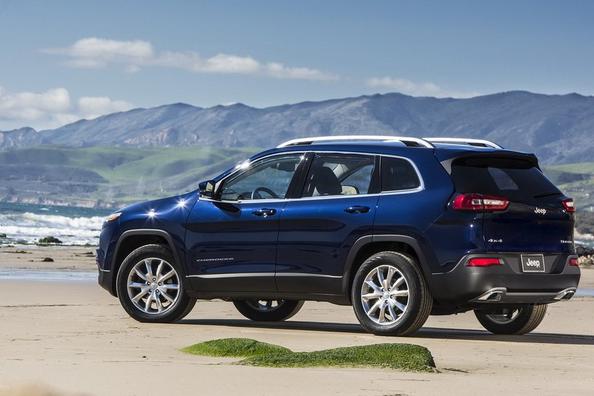 Jeep Cherokee crossover van de vijfde generatie
