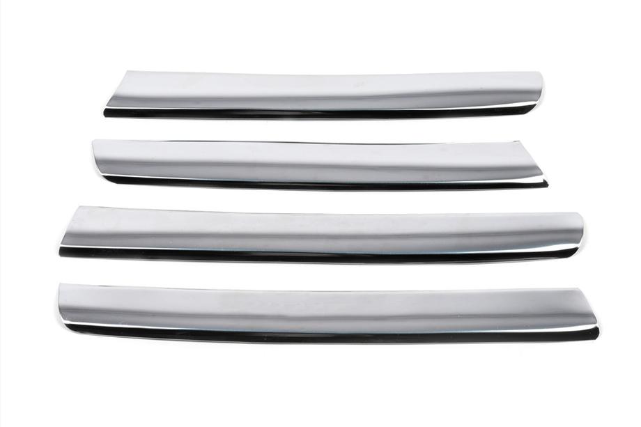 Volkswagen Touareg 2002–2010 RVS grillijsten (set 4 stuks) Foto 2