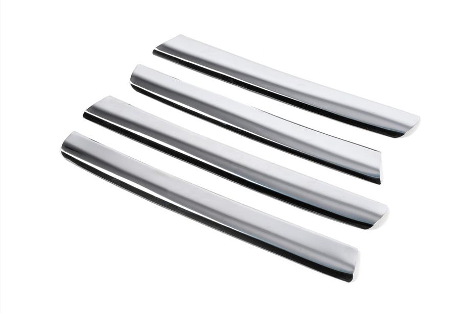 Volkswagen Touareg 2002–2010 RVS grillijsten (set 4 stuks) Foto 3